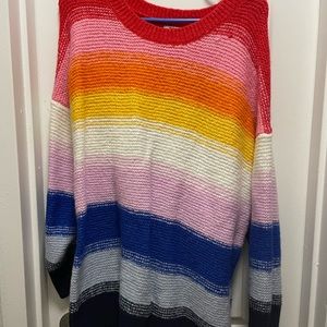 Old Navy 4X multi colored sweater